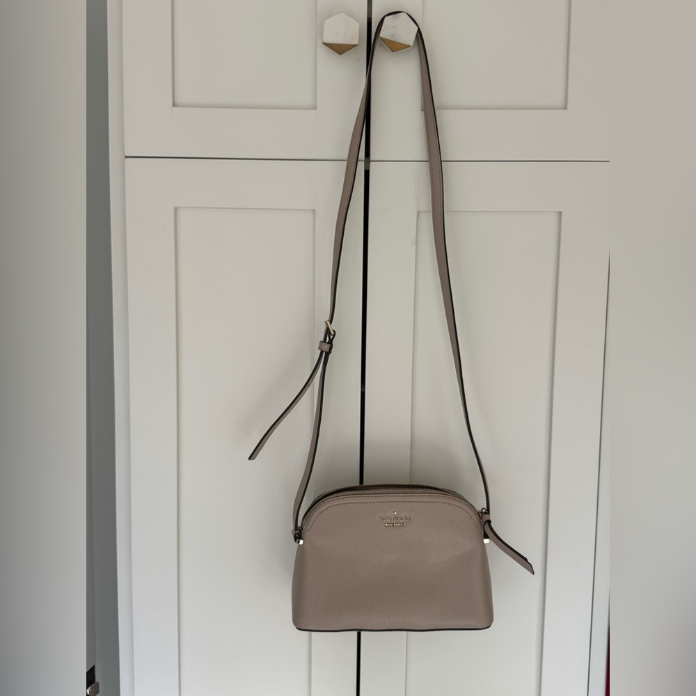 Kate Spade Taupe Crossbody Bag